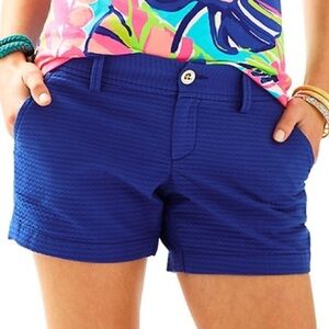 Lilly Pulitzer Women’s Bomber Blue Callahan Shorts 3”